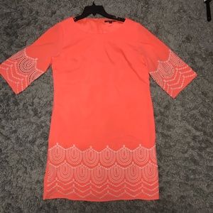 Coral dress